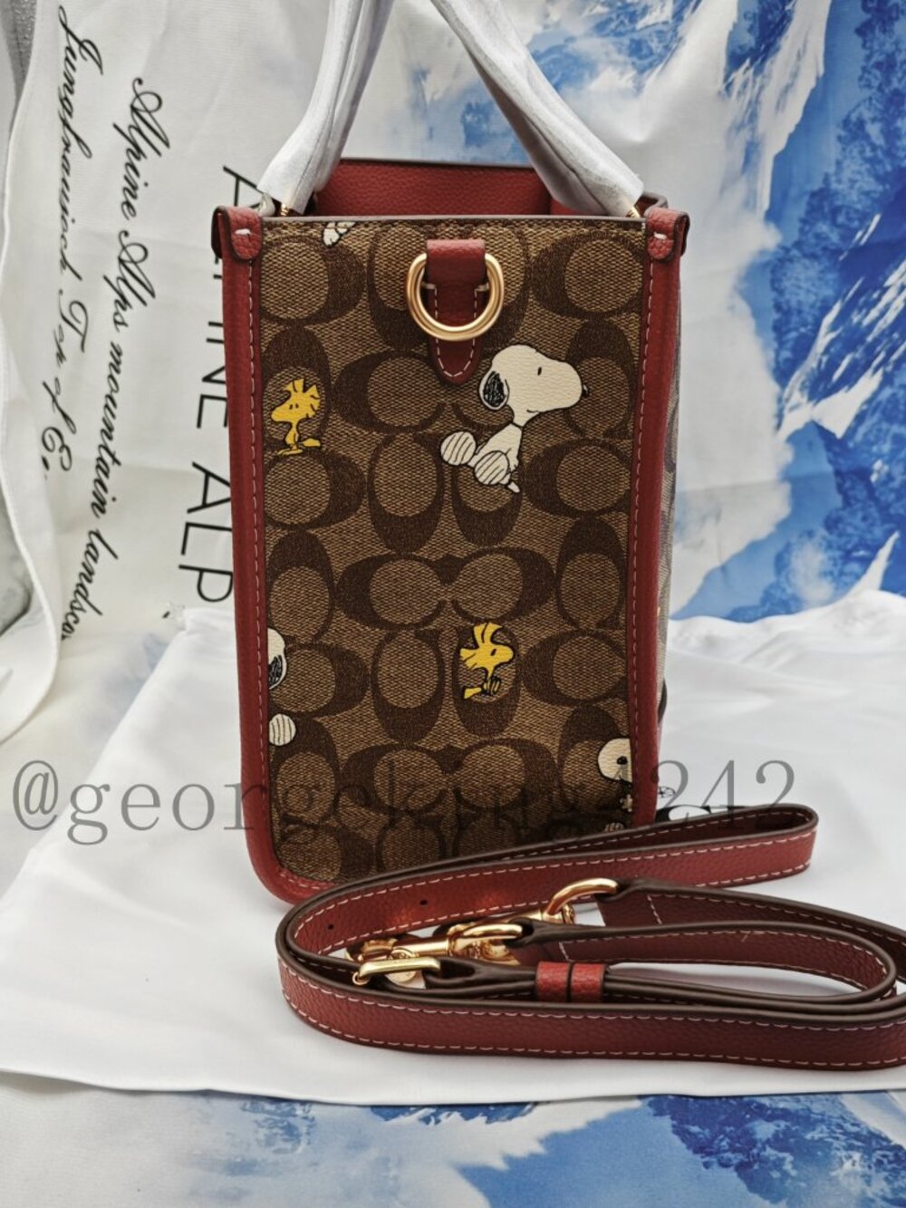 Coach Snoopy Tote Bag - Picture 3 of 16